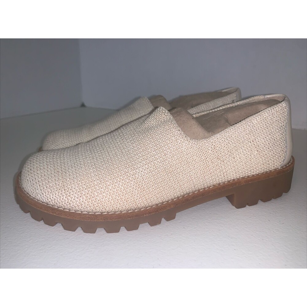 DONALD J PLINER  Woven Fabric  Gumsole 80’s Vtg Lug Sole Tweed Size 7.5 M Italy